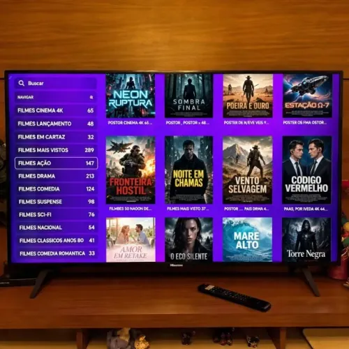 Entretenimento na sua TV: compatibilidade com LG, Samsung, Roku e dispositivos Android!