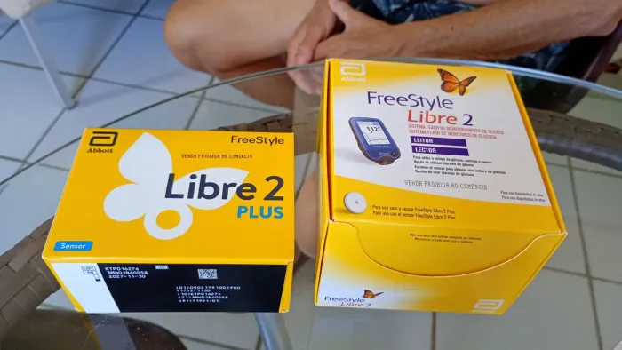Monitor + Sensor Free Style Libre 2
