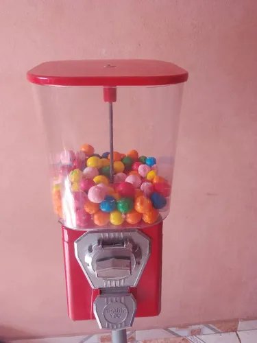 Máquina de venda automática de chicletes 