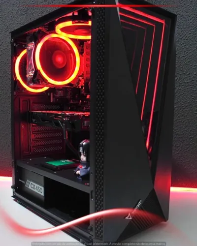 PC Gamer i5 4570, 16GB RAM, SSD 240GB, RX 570 4GB, Gabinete Mavint, Fonte 450W