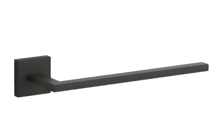 Toalheiro Square Kohler Preto Fosco 23291BR-BL 24 cm