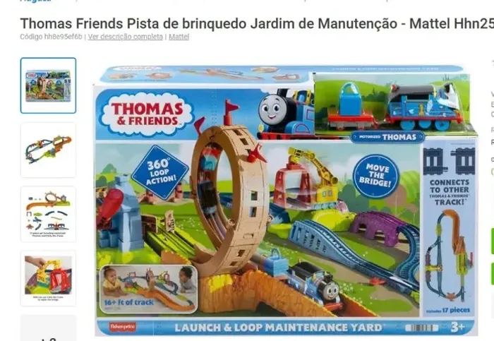 Thomas & Friends - Launch and Loop Maintenance Yard
