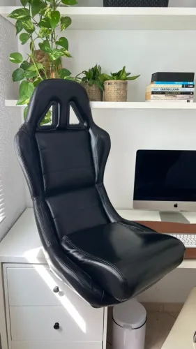 Banco Retrátil Extreme Simracing Para Simulador Cockpit G29 Moza Simagic Fanatec Não Envio