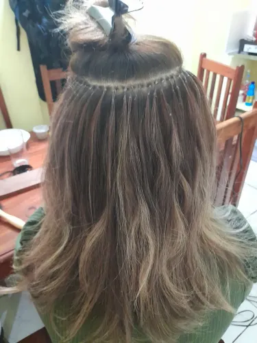 mega hair aplicação na queratina 380