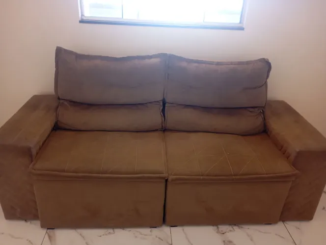 Sofá cama retrátil 2 lugares