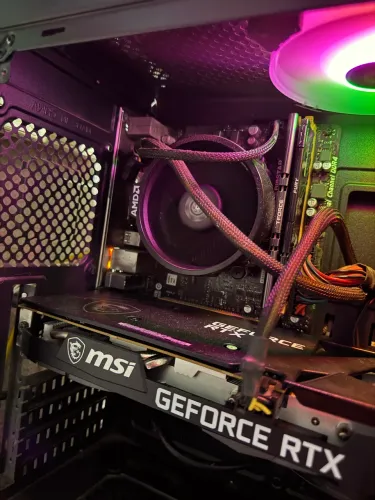 Ryzen 5 5500 + placa mãe a320mh