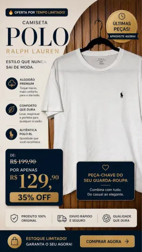 Camisa ralph lauren