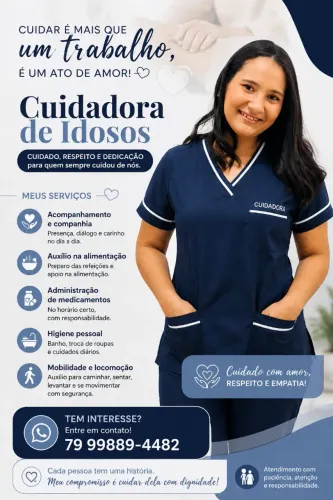 Cuidadora de idoso