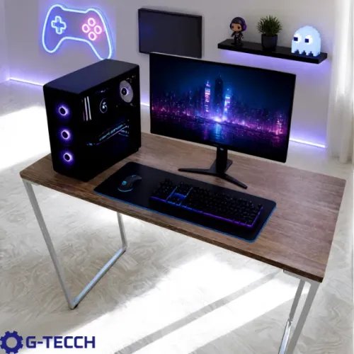 Mesa Industrial NOVA Escrivaninha Multiuso para Notebook de Escritório Estudo Birô Gamer