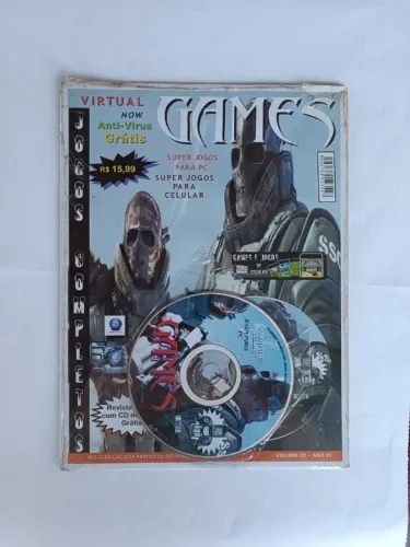 cd de jogo games pc celular completos vol15 ano1 lacrado o29