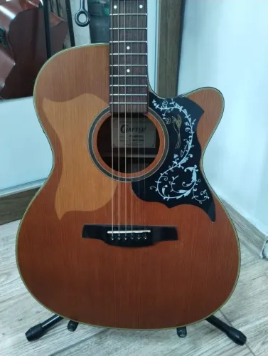 Vendo. Violão grafter violão tampo sólido madeira boa 