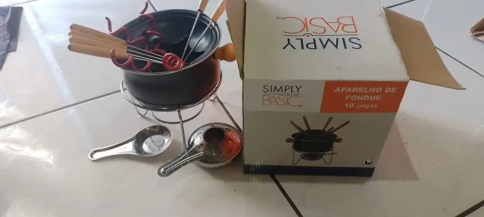 Aparelho para fondue 10 peças