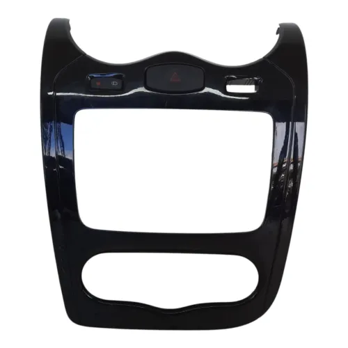 Moldura Multimídia Renault Sandero Stepway 2011 Preto