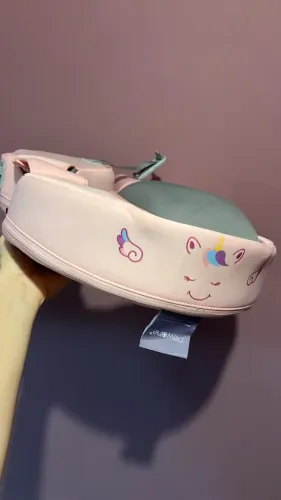 Boia flutuante neném rosa