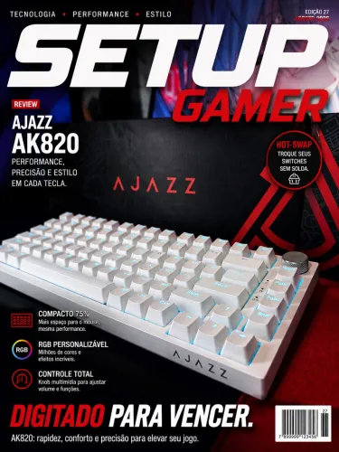 AK820 TECLADO MECÂNICO SWICH BLUE NOVO - OPORTUNIDADE ?