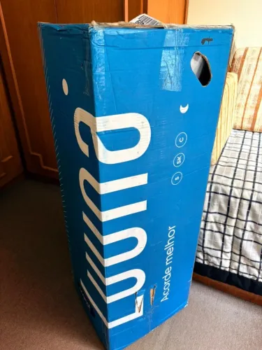 Colchão Casal Luuna Original Plus com molas ensacadas - Novo Lacrado