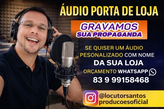 Audio porta de loja