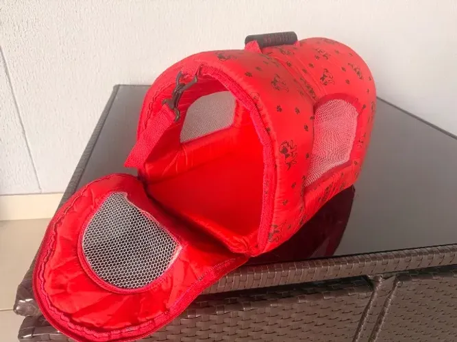 Casinha transporte PET em viagem