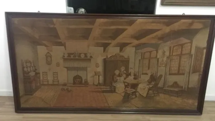 Quadro Tapeçaria Gobelin