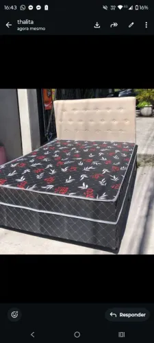 Cabeceira e cama 599,99