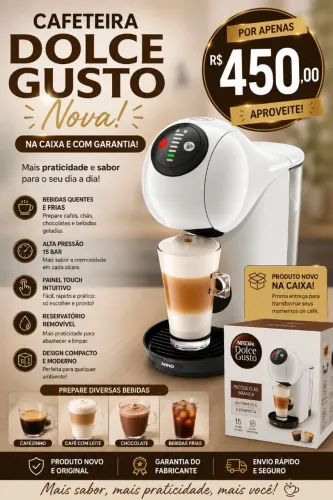 Cafeteira dulce gusto
