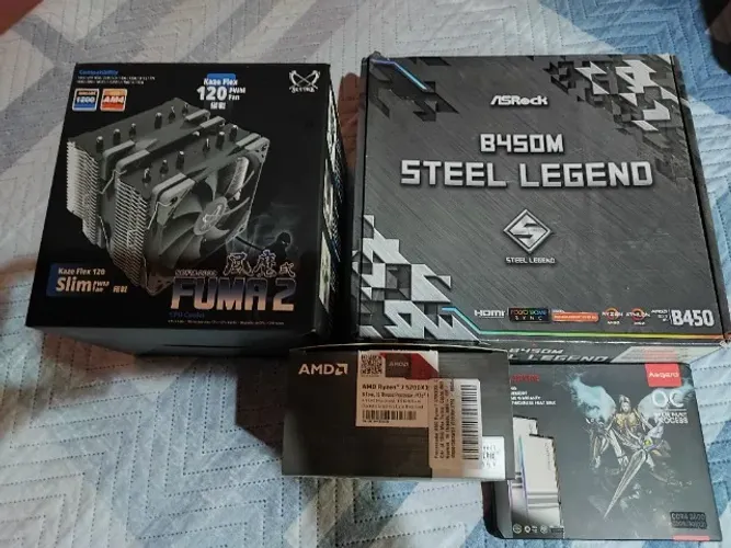 KIT COMPLETO RYZEN 7 5700X3D - (NÃO VENDO NADA SEPARADO)
