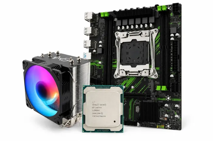 Kit Upgrade X99, Placa Mãe, Processador e Cooler