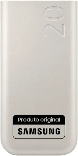 NOVA E LACRADA - Bateria Externa Samsung 20000mAh