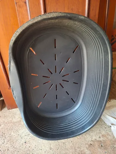 Cama de cachorro grande de plástico 