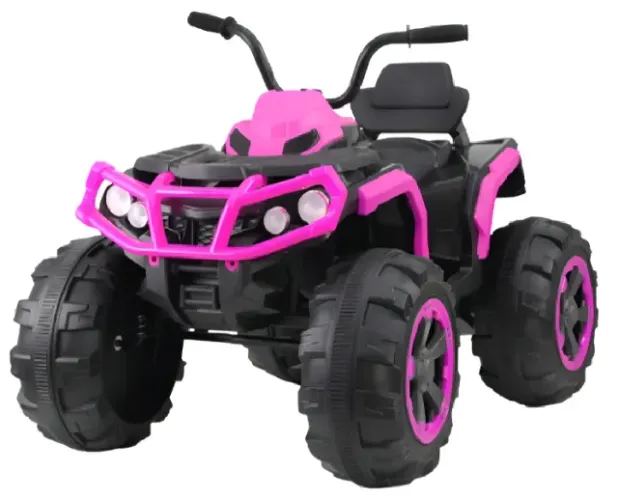 Quadriciclo Elétrico Bang Toys Bravo G4 12v - Cor Rosa - Até 30kg - Novo com garantia