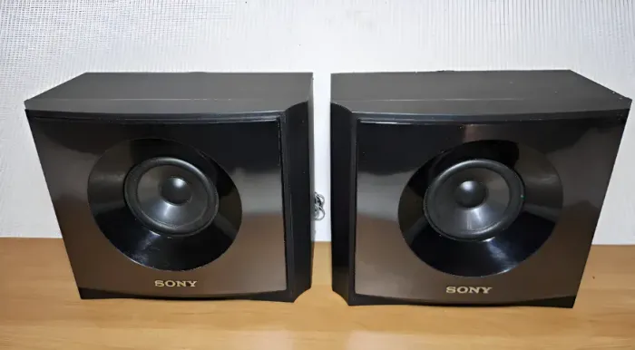 Par de Caixa de som surround Sony Muteki 185w RMS altofalante de 4 Pol R$250 home theater
