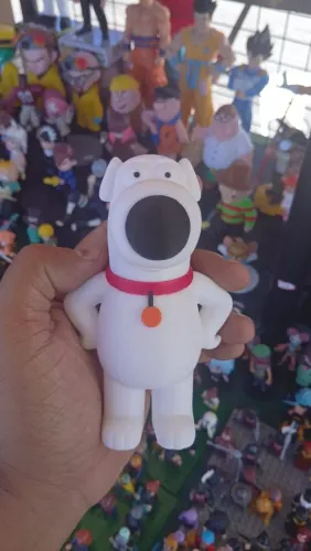 Boneco 3d Brian Griffin Family Guy