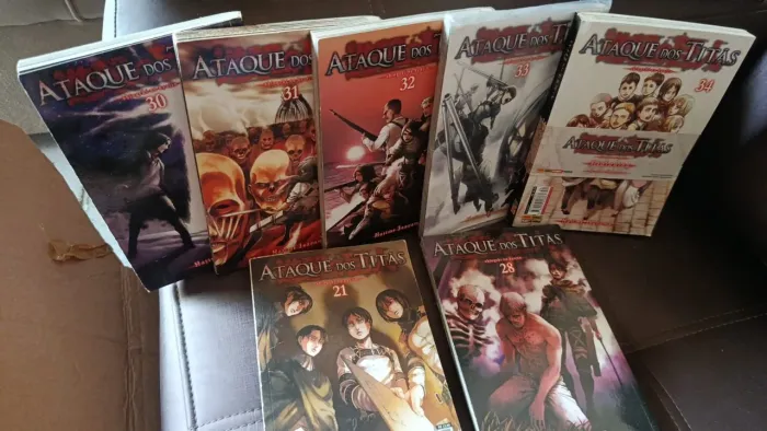 ATAQUE DOS TITÃS 7 VOLUMES