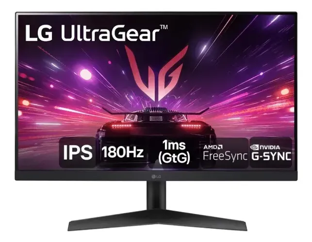  Monitor Gamer LG UltraGear 24? IPS Full HD 180Hz 1ms NVIDIA® G-SYNC® AMD 