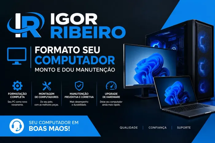 Formatação Nootbock e Computador