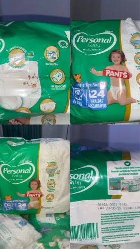 Pacotes disponíveis de fralda personal baby TM G