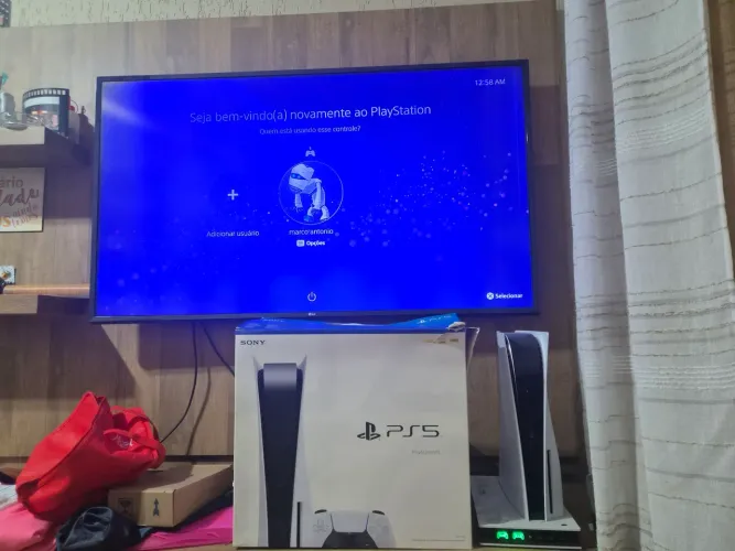 PlayStation  5 com jogos 34 mídia física 