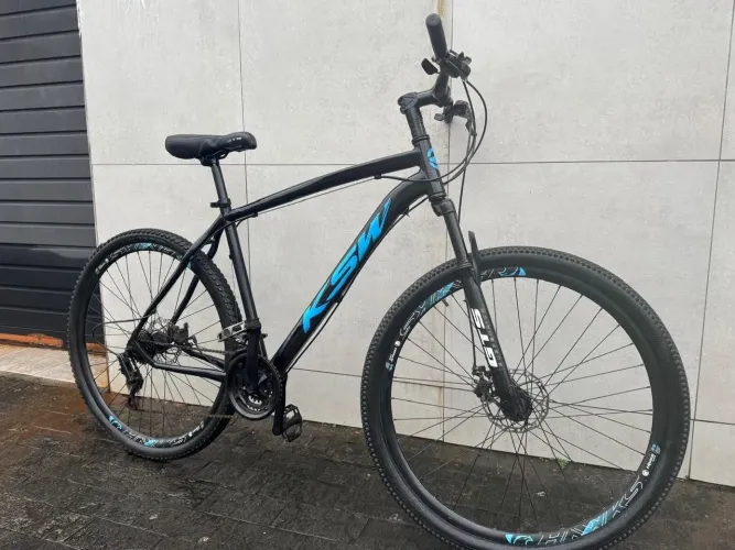 Bicicleta aro 29 galo revisada com nota