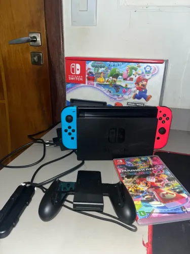 Nintendo switch v2 desbloqueado + Mário kart 8