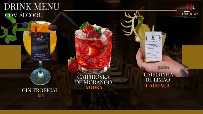 Open Bar para seu evento 