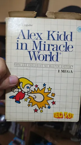 Cartucho Alex Kidd in Miracle World - Master System