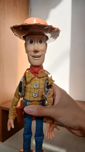 Boneco Xerife Woody hasbro original 2003 toy story (ler descrição)