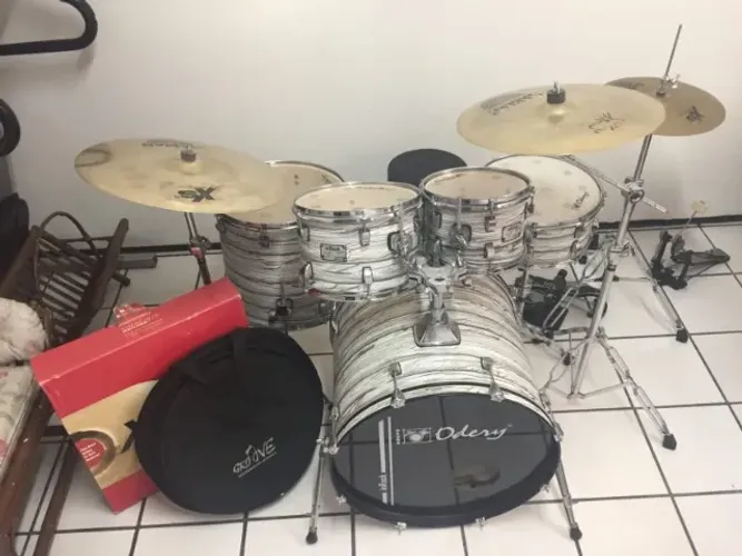 Bateria Acústica Completa