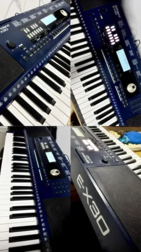Vendo Teclado Arranjador PROFISSIONAL ROLAND EX30 Já programado com ritmos