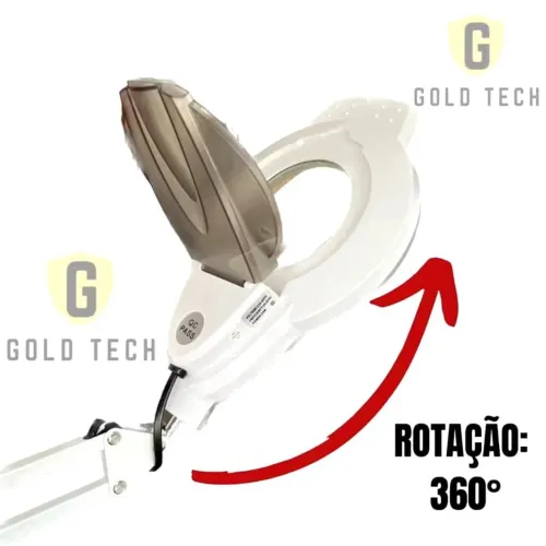 LUMINÁRIA LUPA 5X ARTICULADA