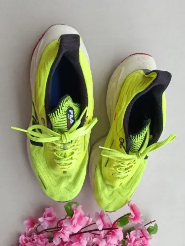 Tênis Fila Float Maxxi - Running Gear For the everyday -  Verde Neón - 38 