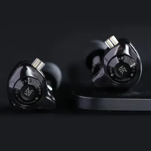 Kz edx pro x unidade dinâmica fone de ouvido alta fidelidade baixo música earbud esporte c
