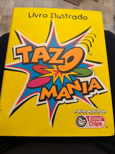 Fichário completo Tazo mania elma chips 3 coleções!