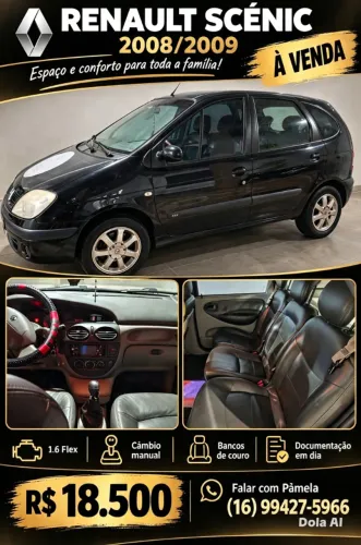 Renault Scenic Hi-flex/express. Hi-flex 1.6 16V 2009
