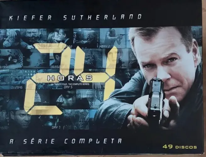 BOXSET "24 HORAS" - 49 DVDS